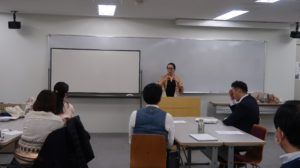 三原理絵さんによる講演会、質疑応答している09